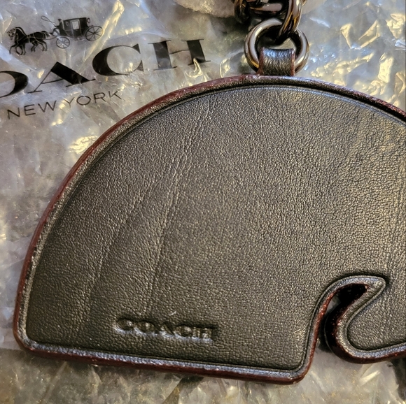 Coach Leather Rainbow & Star Bag Charm Fob 27254 RARE NWT - Picture 12 of 16